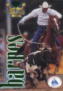 1996 High Gear Rodeo Crown Jewels - Emerald #19 Jake Barnes Front